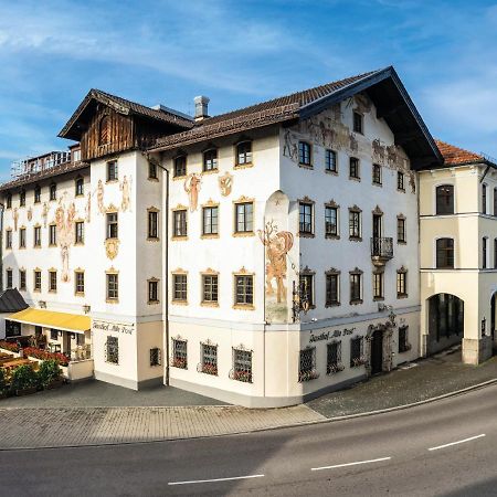Hotel Gasthof Alte Post Holzkirchen 홀츠키르첸 외부 사진